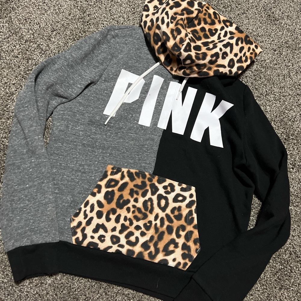 Pink hoodie